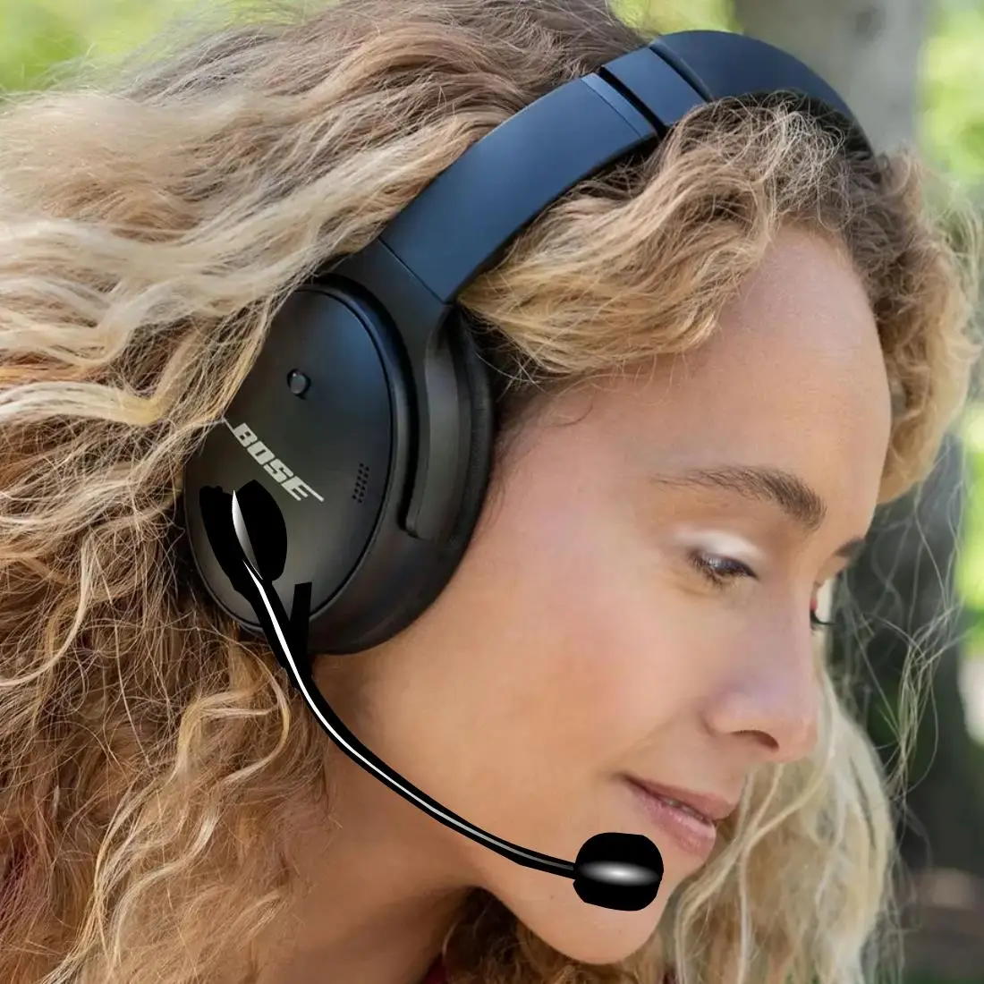 Kulaklık Raar HS-01 Boeing Aviation Headset + Microphone Bose QC 45