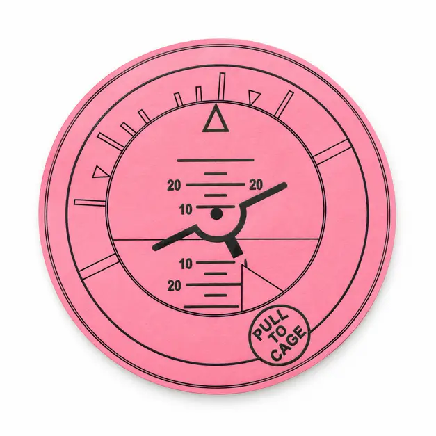 Bardak Altlığı "Durum Cayrosu" - Pembe