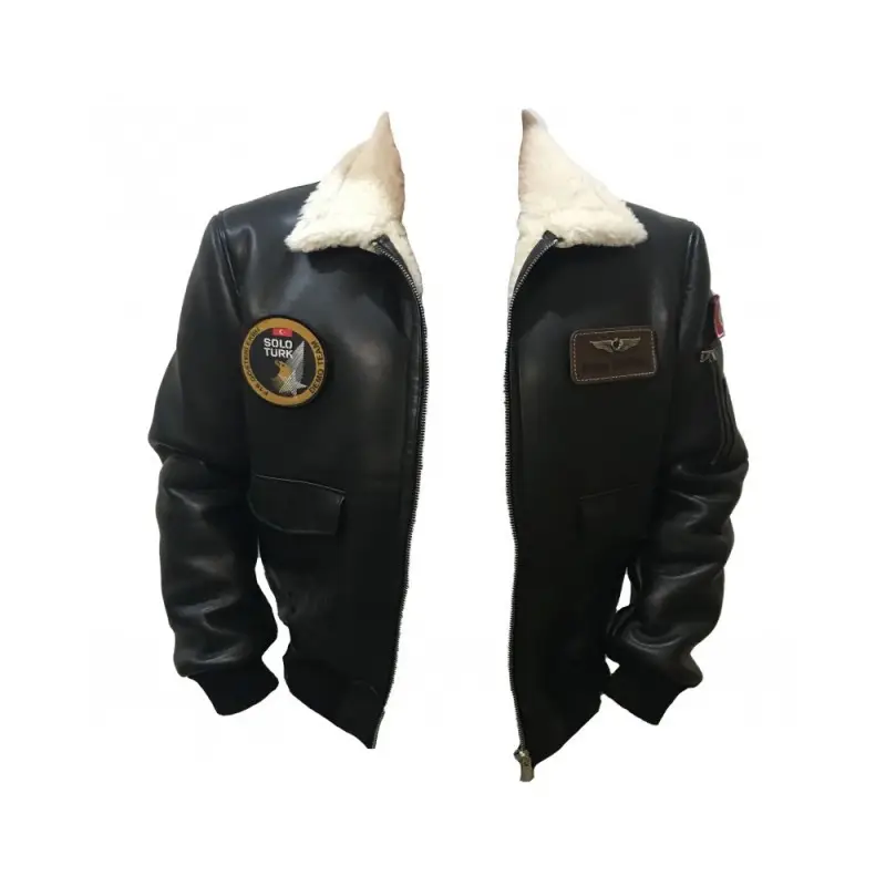CrewTürk PILOT MONTU SUNİ DERİ D3