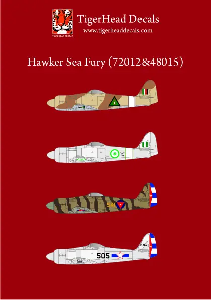 Hawker Sea Fury ( 1/48 )