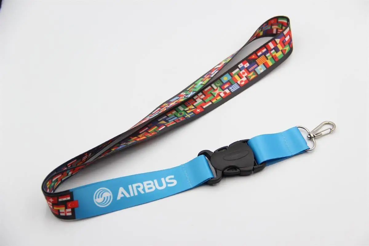 Lanyard "World Flag Airbus"