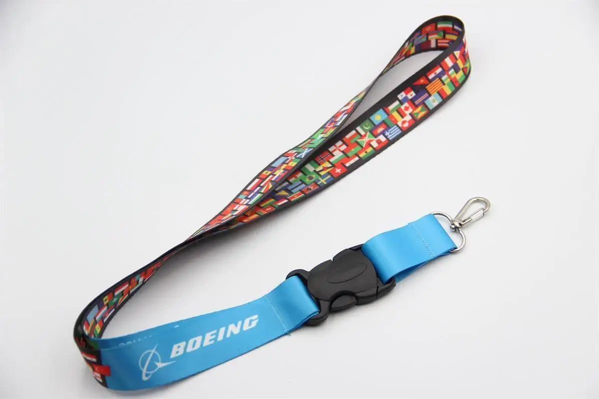 Lanyard "World Flag Boeing"