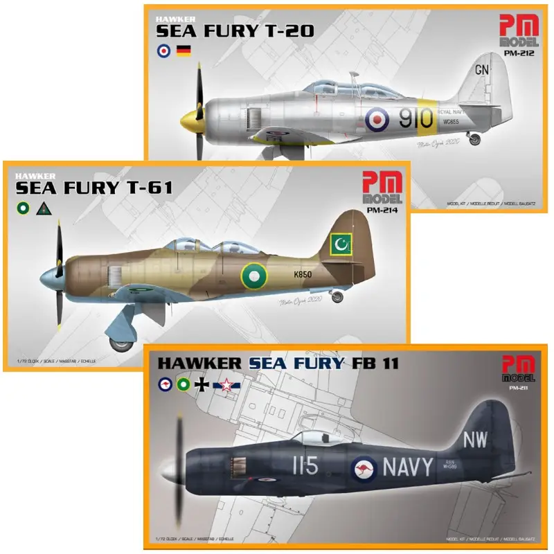 PM Model MAKET SET SEA FURRY