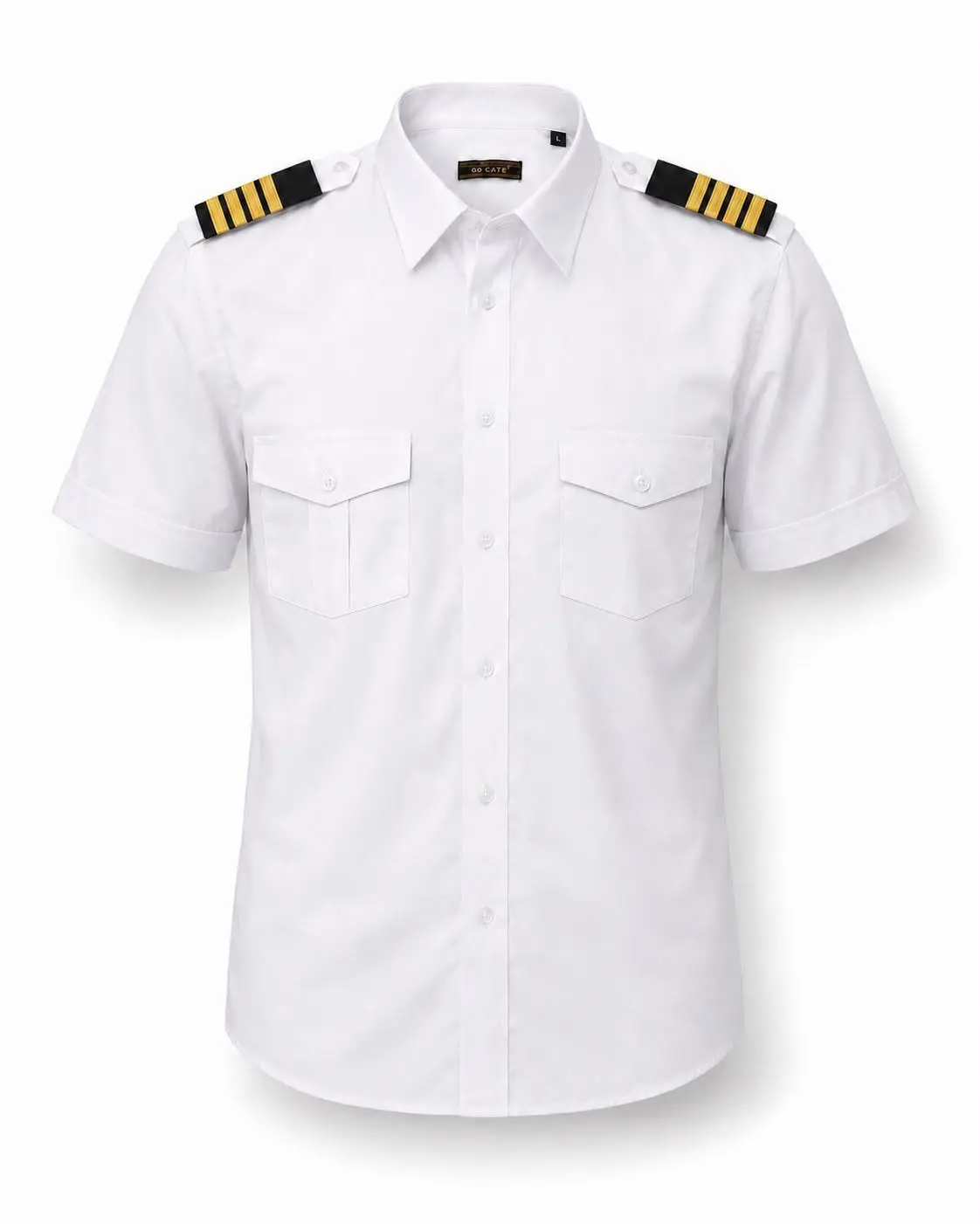 Pilot Gömlek Kısa Kollu Kapaklı Cep smh Polyester Su itici kumaş